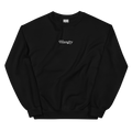 Hangry Embroidered Sweatshirt