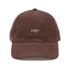 Eepy. Embroidered Corduroy Hat