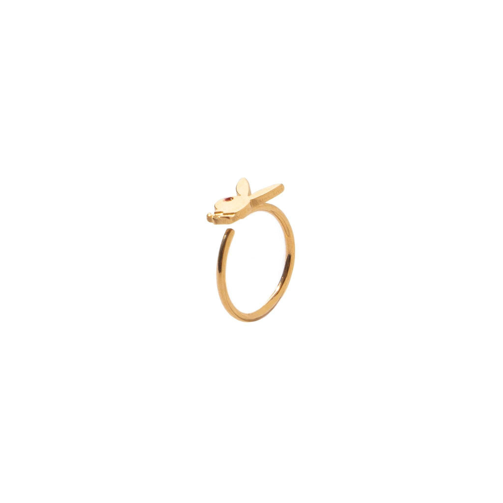 PLAYBOY Rabbit Head Nose Ring