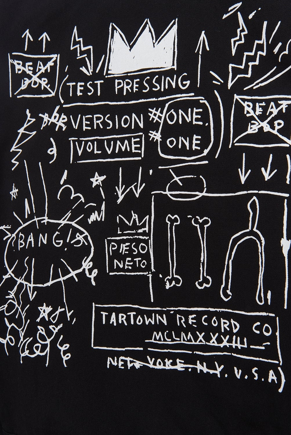 Jean-Michel Basquiat Beat Bop Mechanic's Jacket