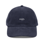 Eepy. Embroidered Corduroy Hat