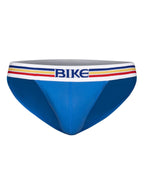 BIKE Stretch Cotton Jock Brief - Bright Indigo