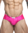 Justin + Simon Cheek - Pink