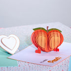 It’S Peachy Funny 3D Pop-Up Cheeky Birthday Card