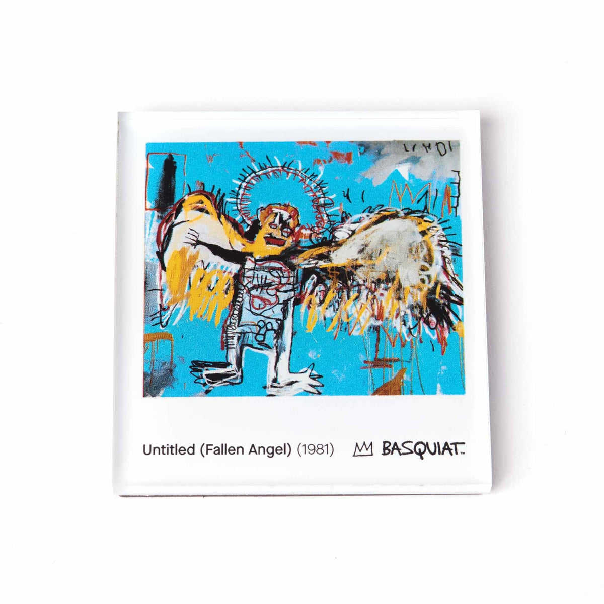 Jean-Michel Basquiat Fallen Angel Magnet