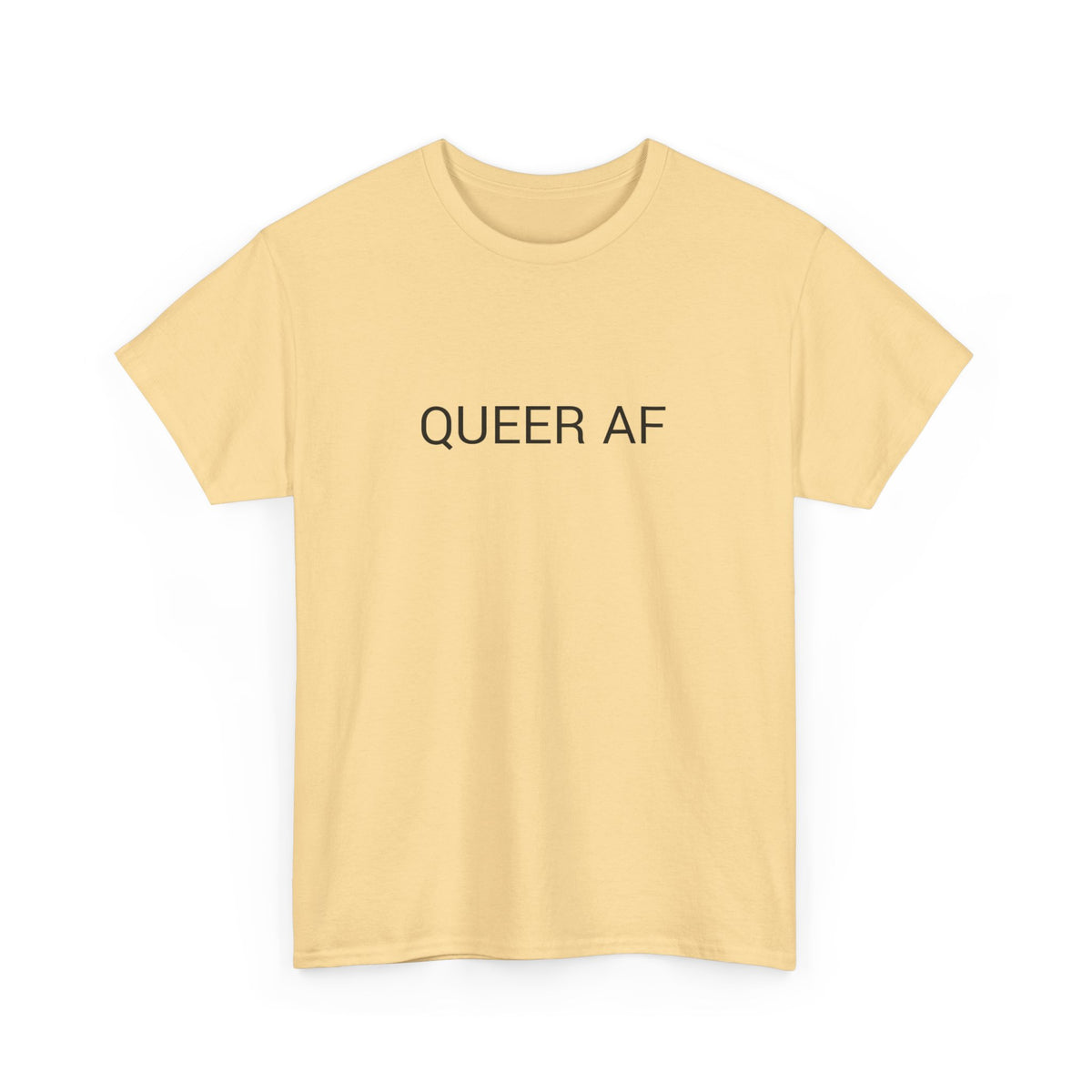 QUEER AF TEE BY CULTUREEDIT AVAILABLE IN 13 COLORS