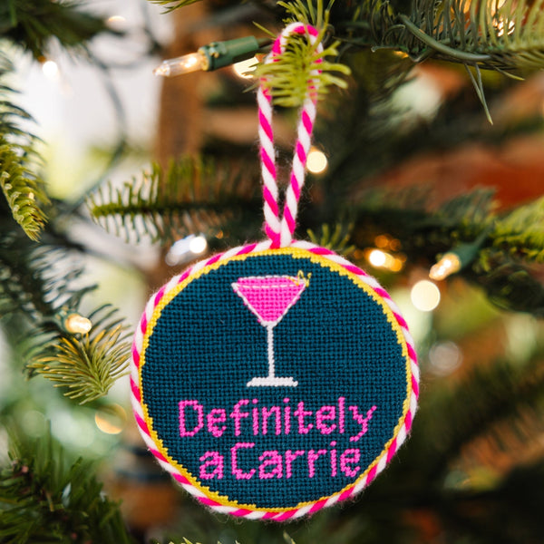 Carrie Needlepoint Ornament
