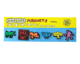 Keith Haring Pop Shop Amazing Rubber Magnets, Set of 6