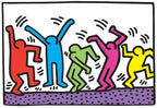 Keith Haring Dancing Puzzle