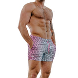 THK Kaleidoscope Swim Gym Short