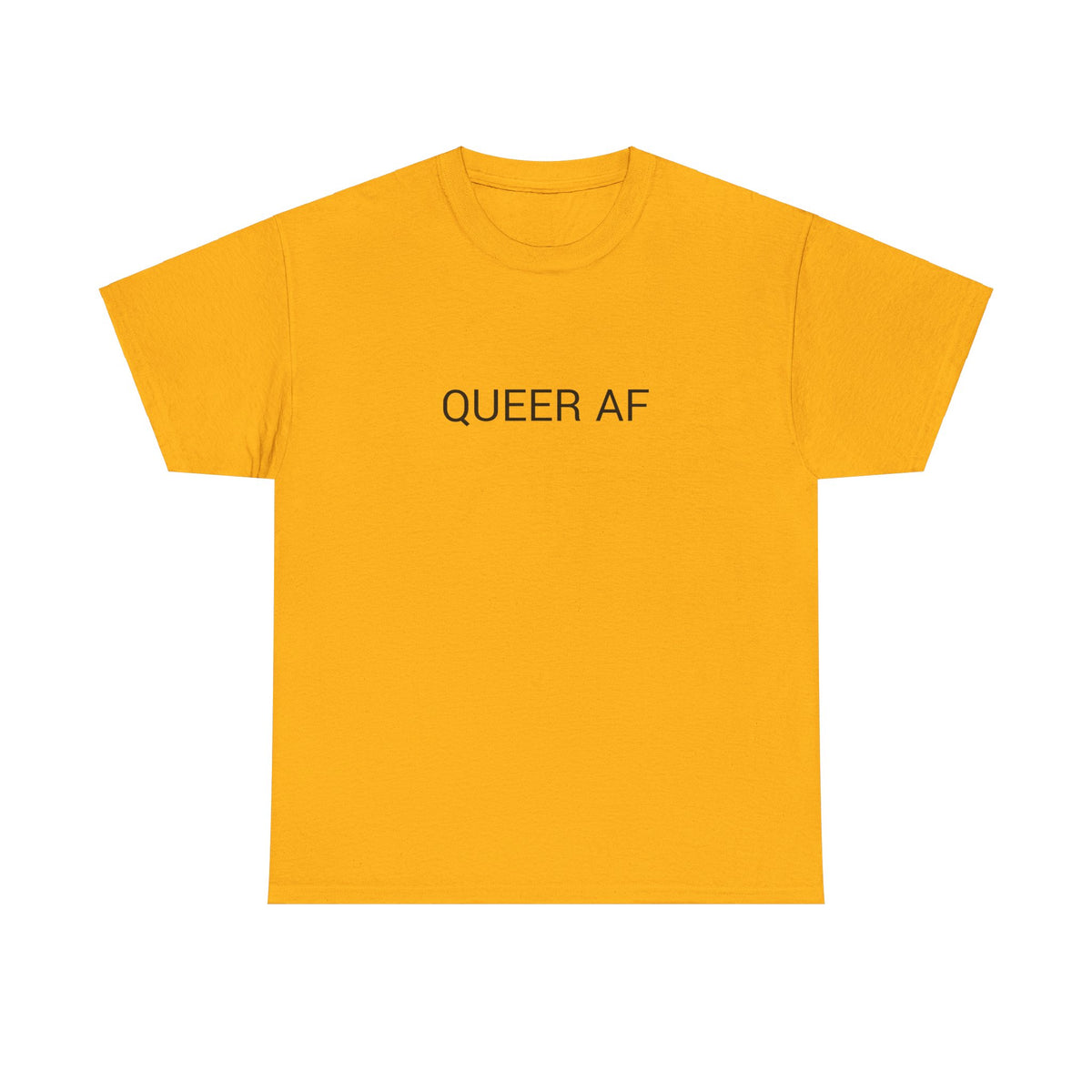 QUEER AF TEE BY CULTUREEDIT AVAILABLE IN 13 COLORS