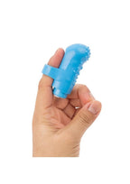 Charged Fing O Rechargeable Finger Vibrator - Blue