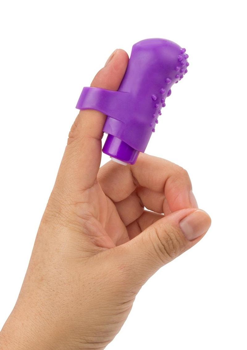Charged Fing O Rechargeable Finger Vibrator - Purple