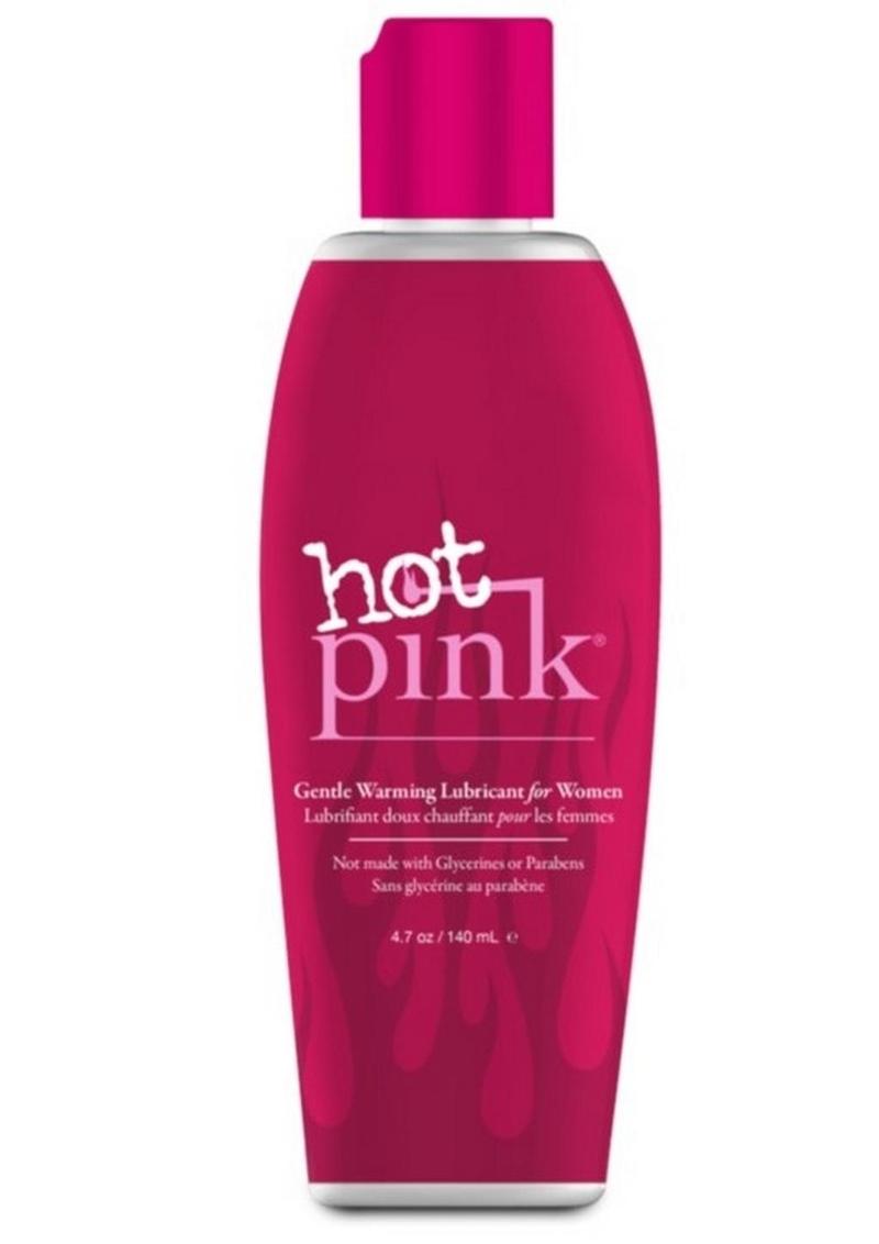 Hot Pink Water Based Warming Lubricant 4.7oz