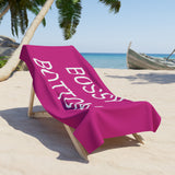 Bossy Bottom Beach Towel by CULTUREEDIT