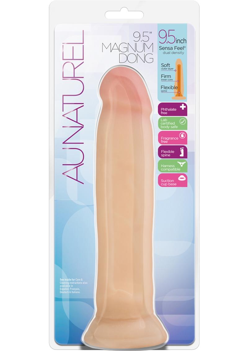 Au Naturel Sensa Feel Magnum Dildo 9.5in - Vanilla