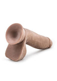 Au Naturel Sensa Feel Dildo with Suction Cup 7in - Caramel