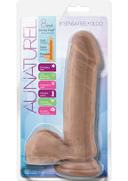 Au Naturel Sensa Feel Dildo 8in - Caramel