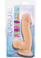 Au Naturel Sensa Feel Dildo with Suction Cup 6.5in - Vanilla