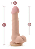 Au Naturel Sam Dildo 7in - Vanilla