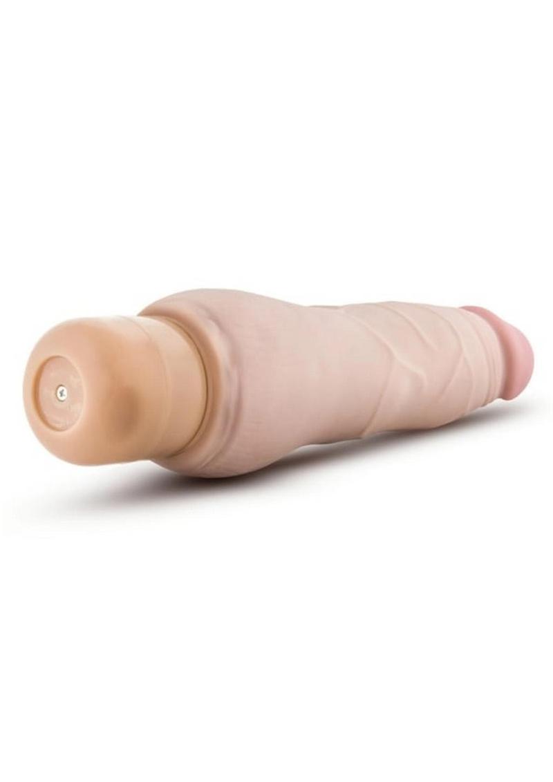 Au Naturel Fabien Vibrating Dildo 9in - Vanilla