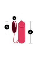 B Yours Power Bullet with Wired Remote Control - Cerise