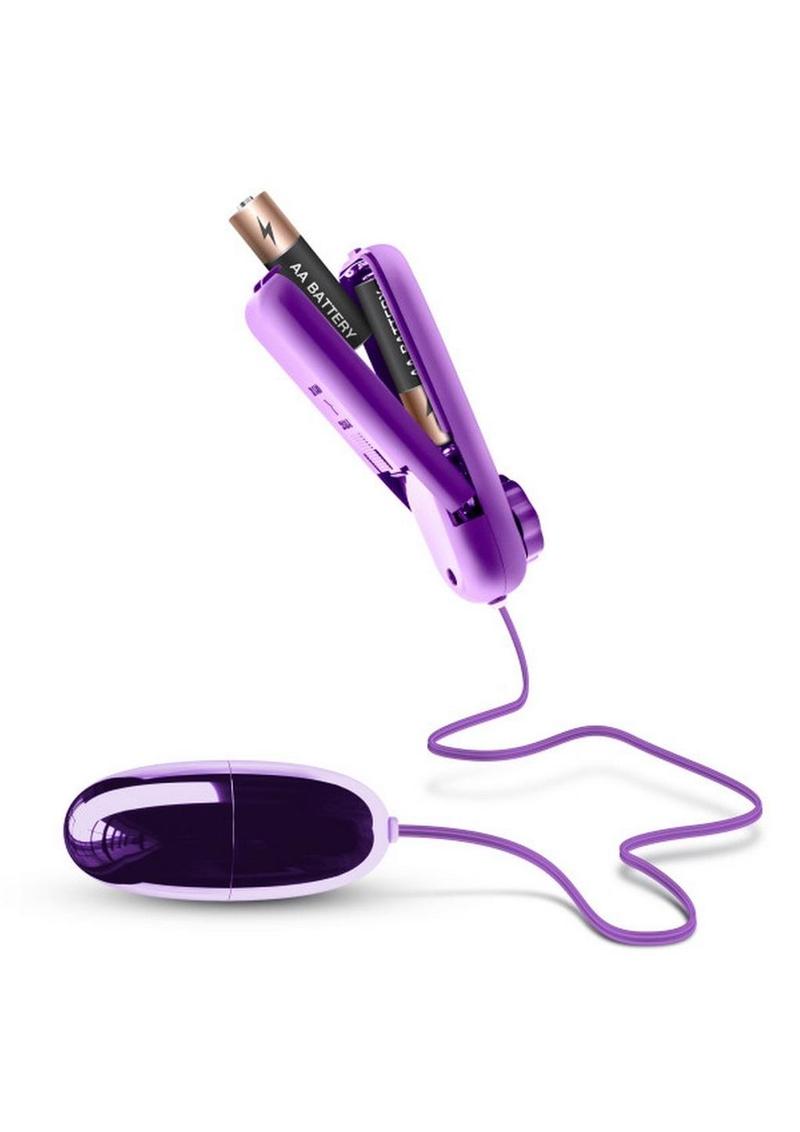 B Yours Power Bullet with Wired Remote Control - Purple