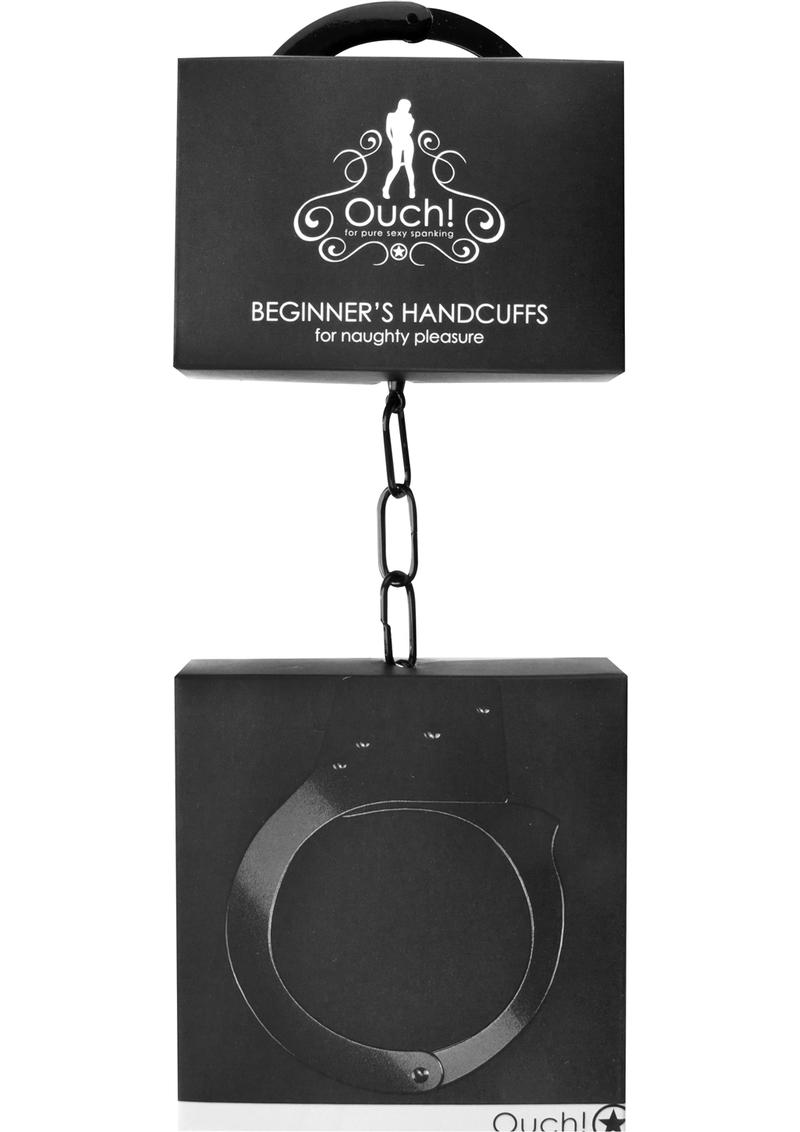 Ouch! Beginner's Handcuffs - Black
