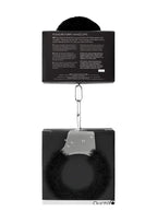 Ouch! Pleasure Furry Handcuffs - Black