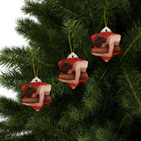 CHUCK X CULTUREEDIT "69 FRONT" Ceramic Ornaments (1pc, 3pcs, 5pcs, 10pcs)