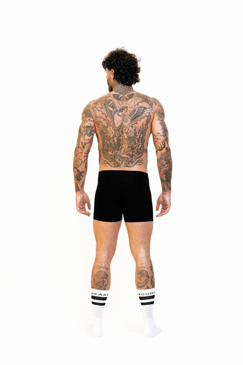 Mounderwear The Standard Boxer Briefs - Black