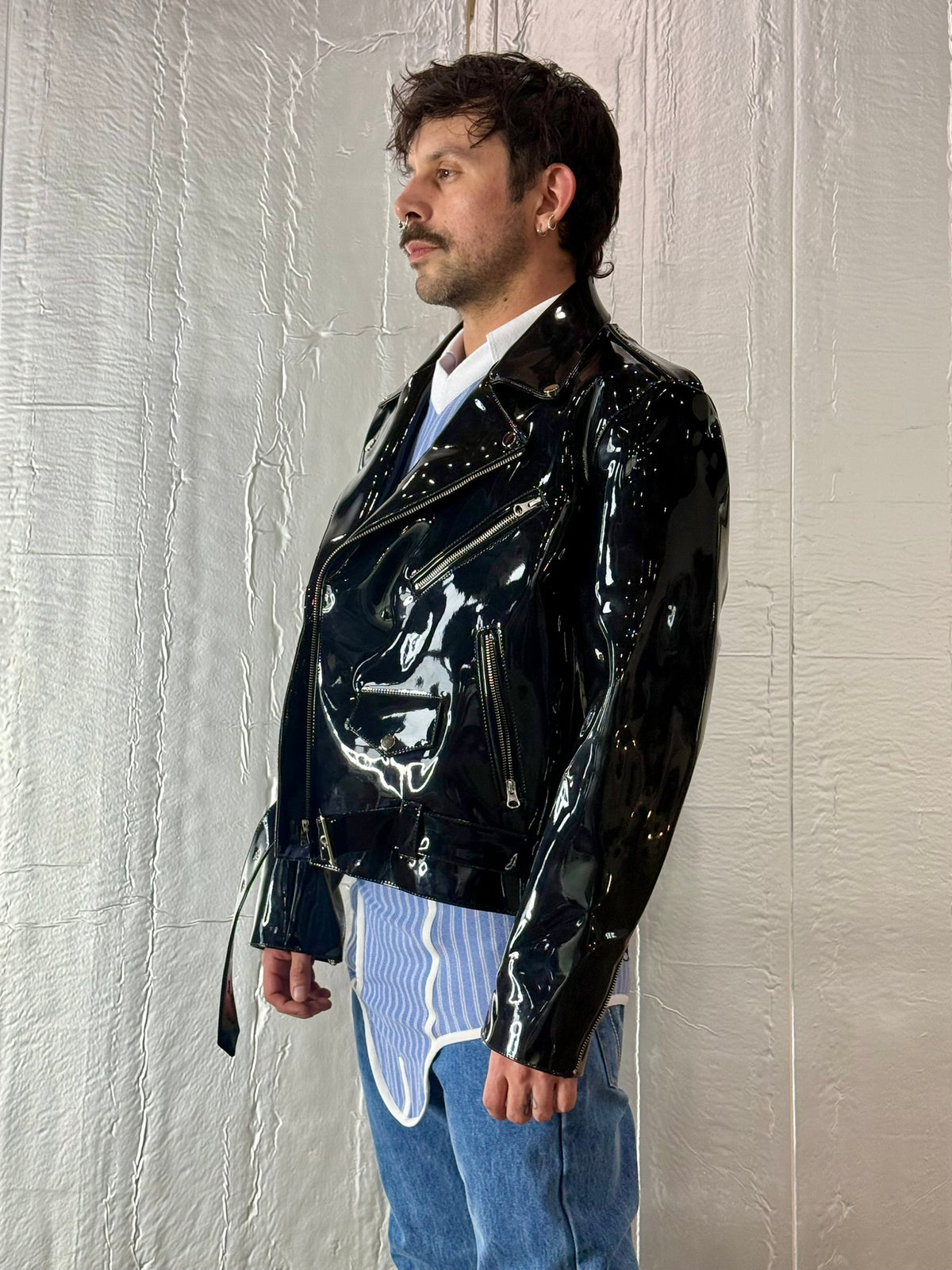 LOVERBOY BY CHARLES JEFFREY BIKER JACKET