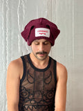LOVERBOY BY CHARLES JEFFREY CHUNKY EARS BEANIE RED