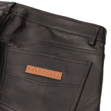 THE LEATHER FIVE POCKET JEAN by GYMNASIUM
