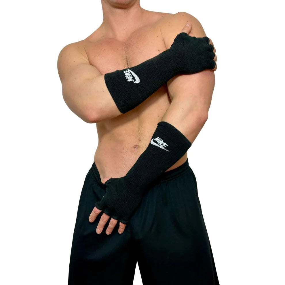 Nike Sport Black Socks Gloves BY SNEAKERMASK