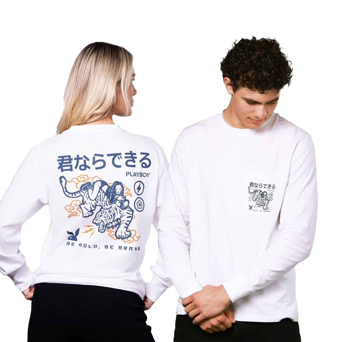 PLAYBOY Be Brave L/S Tee