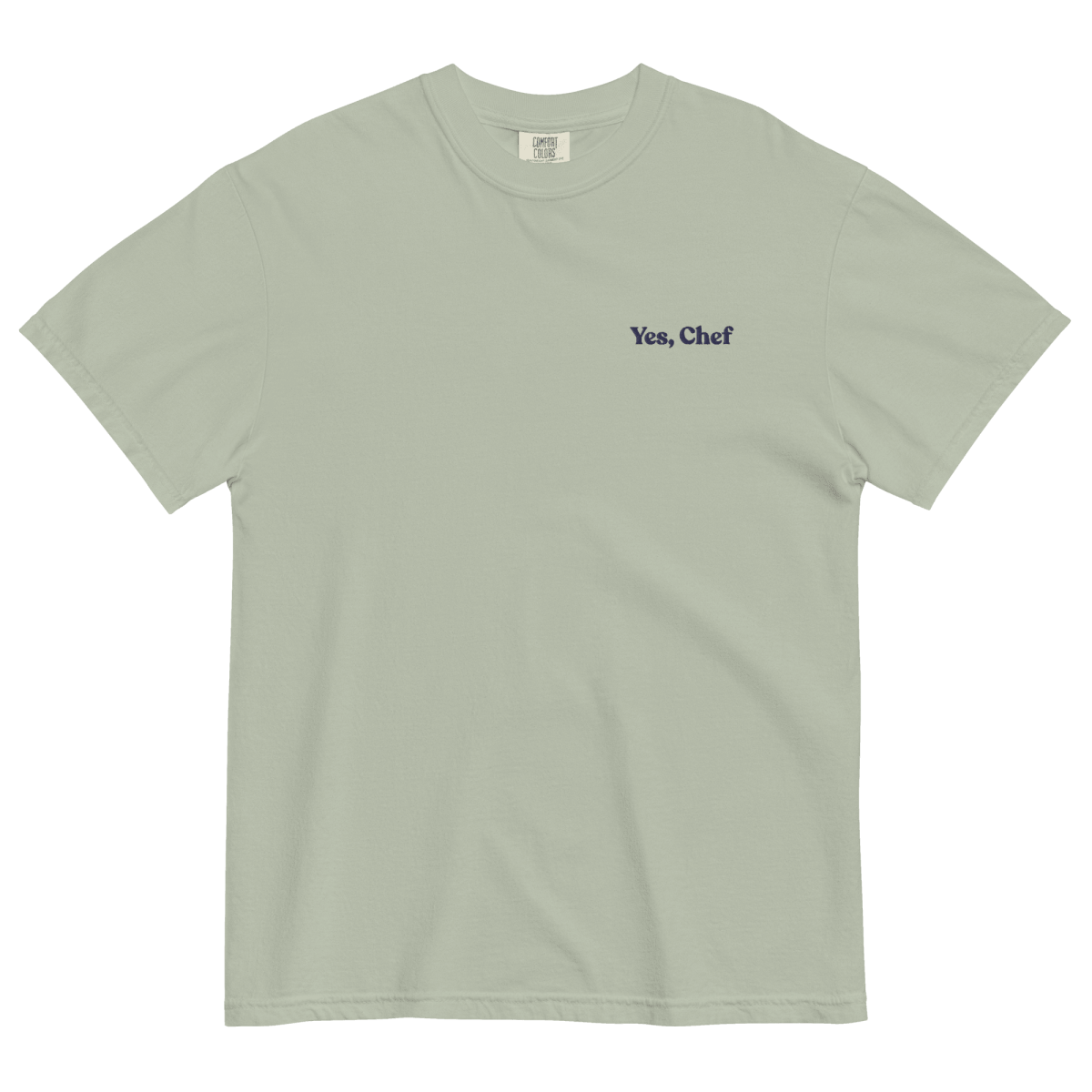 Yes, Chef Embroidered T-Shirt