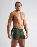 TEAMM8 S.S.C. Fraternity Mesh 3" Short - Forest Green