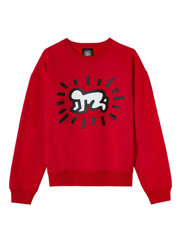 Keith Haring Pop Shop Radiant Baby Crewneck Sweatshirt