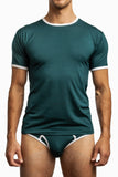 Modal Ringer Short Sleeve Tee by Jack Adams - Two Colors