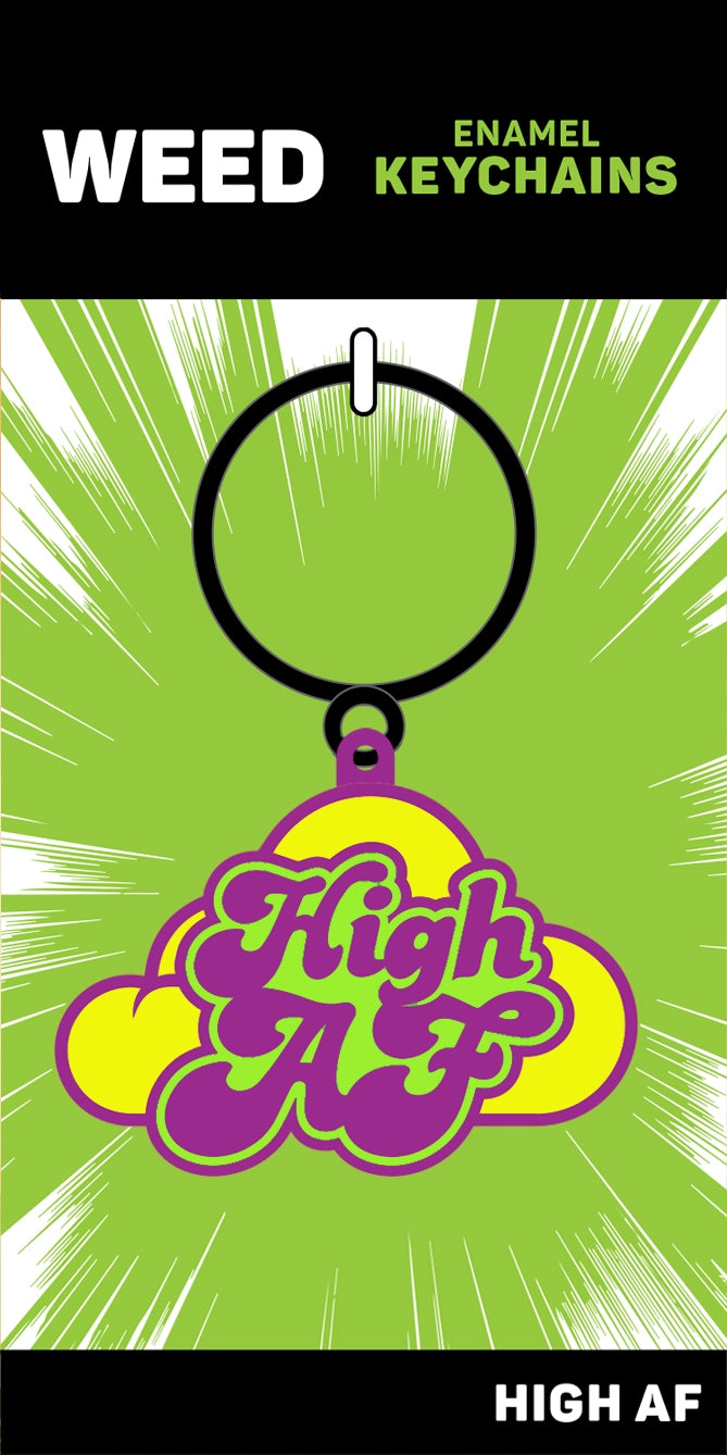 High Af Keychain