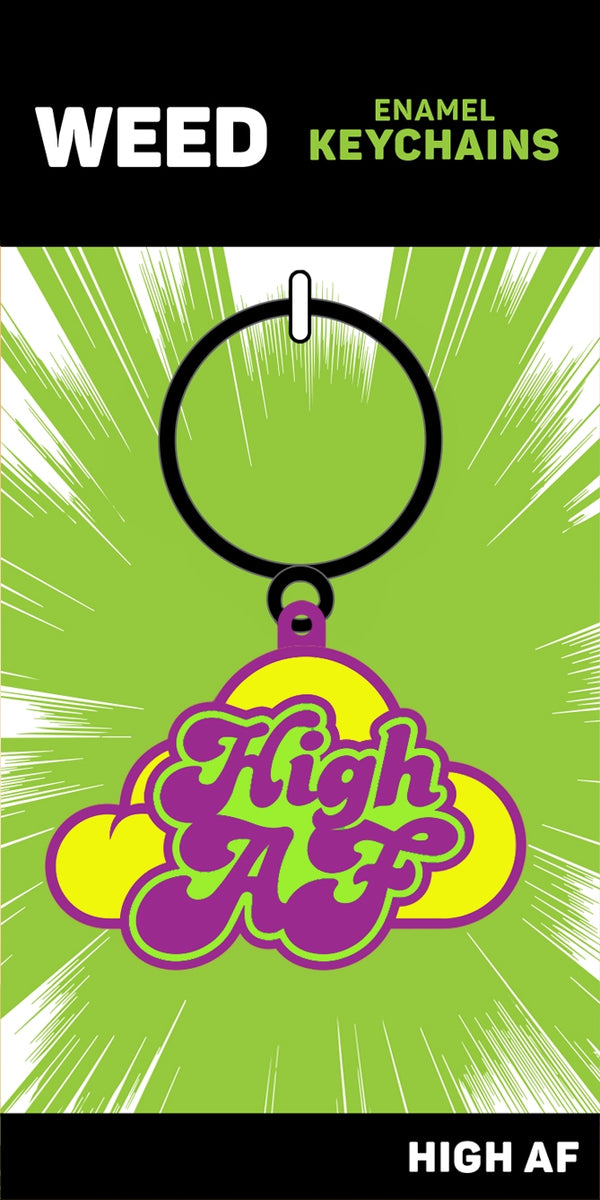 High Af Keychain