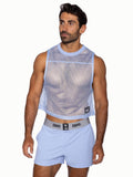 BIKE Short Sleeveless Practice Jersey - Ice Blue