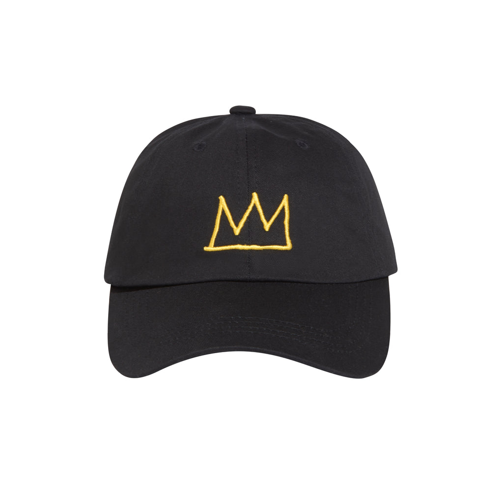 Jean-Michel Basquiat Gold Crown Dad Cap