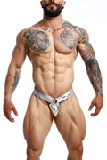 Dngeon Chain Jockstrap - Silver Mirror