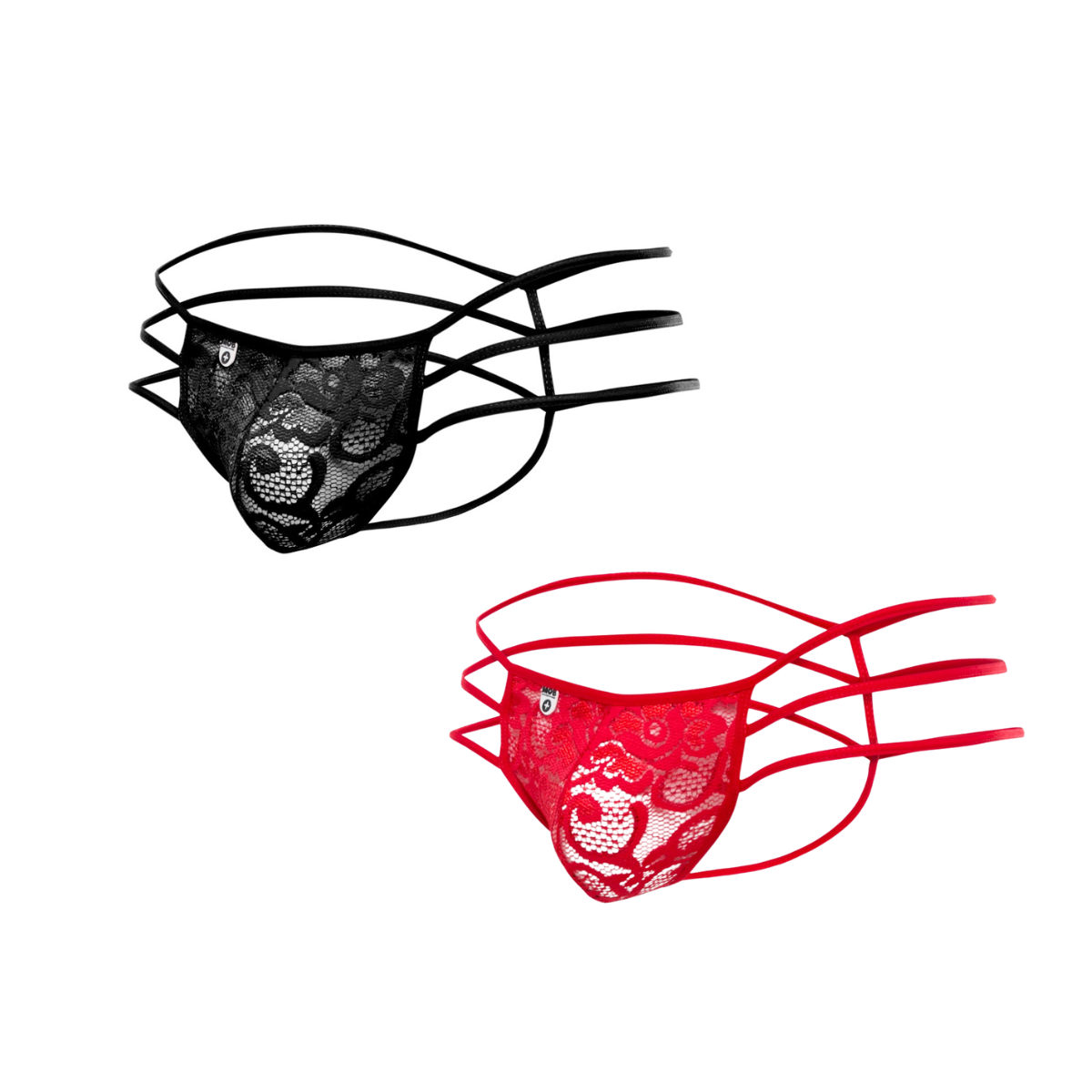MOB Triple Lace String Thong