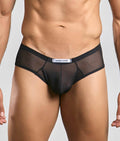 Justin + Simon Cheek - Black Mesh