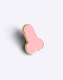 Pink Dick enamel pin by Dicks Don't Lie