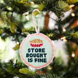 Store Bought Needlepoint Ornament