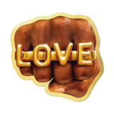 Love Fist by Toiletpaper die-cut sticker